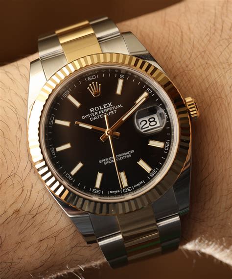 mens rolex day date watch|Rolex two tone day date.